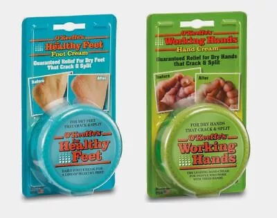 >>1 Ea! O'Keeffe's WORKING HANDS + HEALTHY FEET Dry Hand Cream Foot Lotion 3.2oz • $20.29